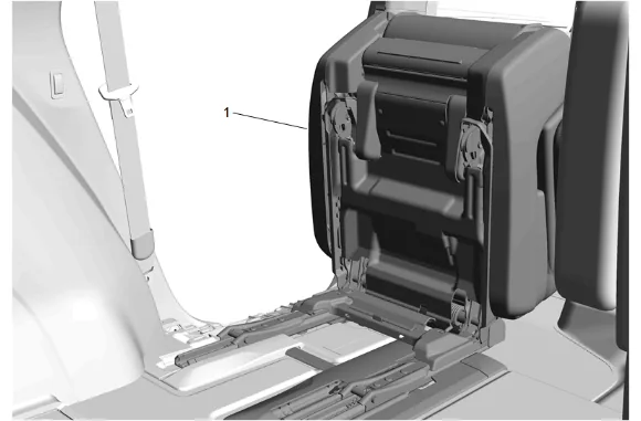 Sunroof Housing Rear Drain Hose Replacement - Left Side (Long Wheel Base) — figure 4