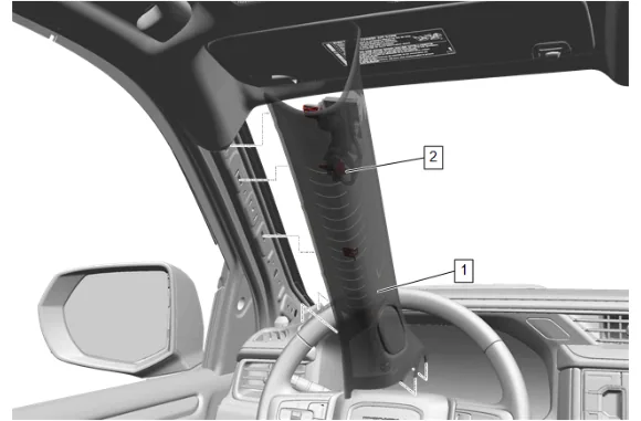 Sunroof Housing Replacement (Long Wheel Base) — figure 3