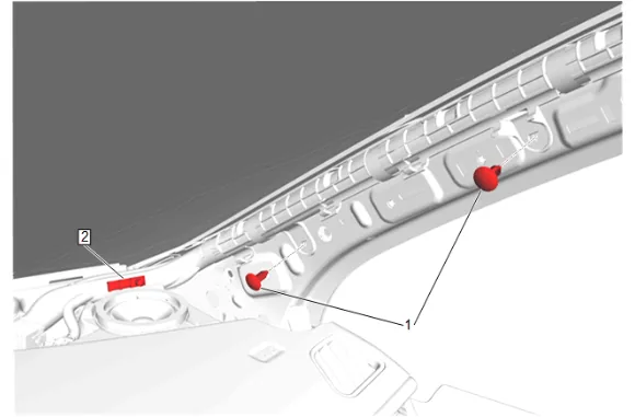 Sunroof Housing Replacement (Long Wheel Base) — figure 21
