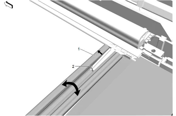 Sunroof Housing Replacement (Short Wheel Base) — figure 44