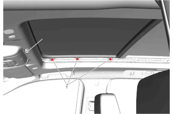 Sunroof Window Height and Opening Fit Adjustment — figure 1