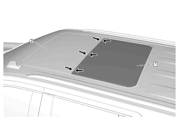 Sunroof Window Height and Opening Fit Adjustment — figure 4