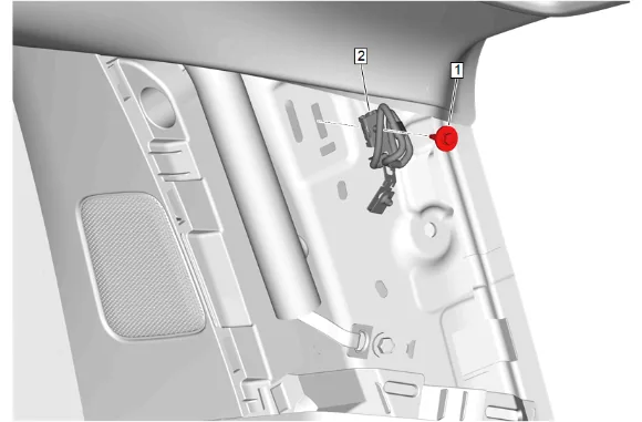 Sunroof Window Seal Replacement (Short Wheel Base) — figure 27