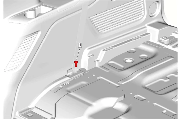 Active Safety Control Module Bracket Replacement — figure 13