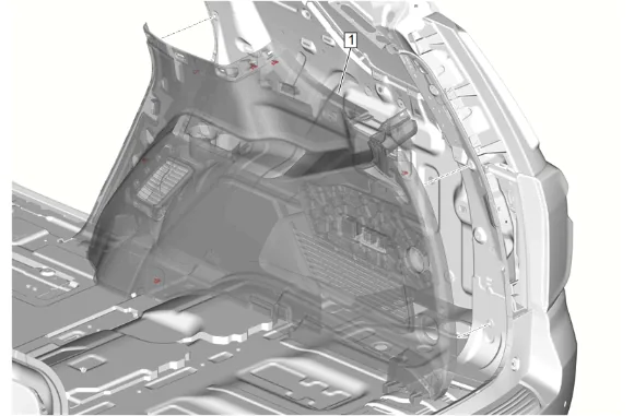 Active Safety Control Module Bracket Replacement — figure 15
