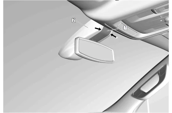 Front and Rear and 3rd Row Roof Rail Airbag Replacement - Left Side — figure 6