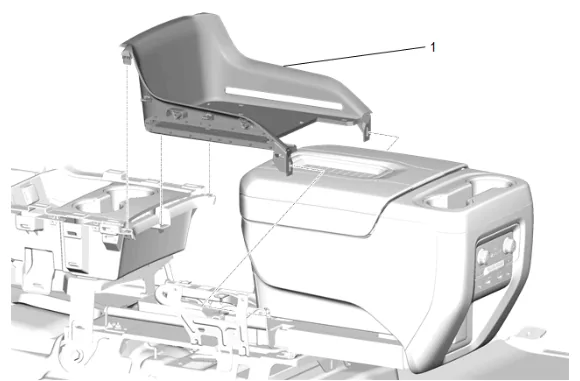 Low Frequency Console Antenna Replacement (DCH) — figure 14