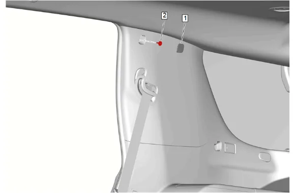 Parking Assist Control Module Replacement (without 9C1) — figure 8