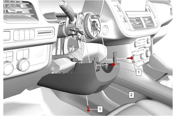 Steering Wheel Airbag Coil Replacement — figure 6