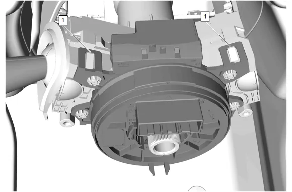 Steering Wheel Airbag Coil Replacement — figure 7