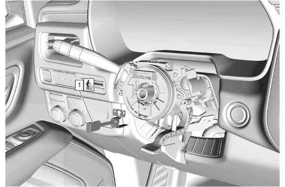 Steering Wheel Airbag Coil Replacement — figure 11