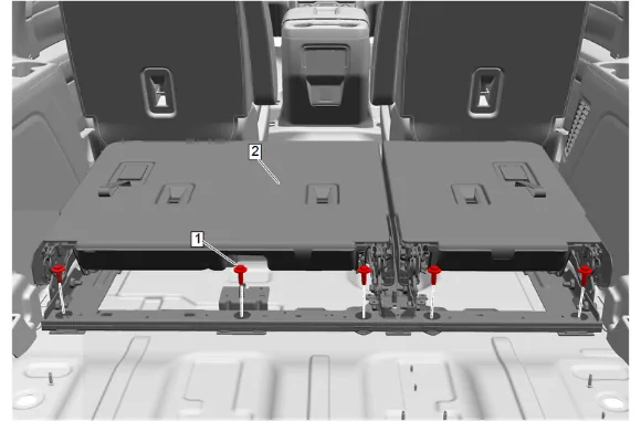 3rd Row Seat Removal and Installation — figure 4