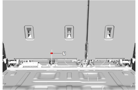 3rd Row Seat Riser Replacement (Manual) — figure 5