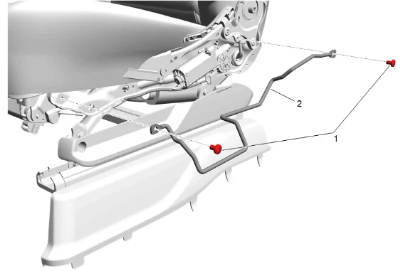 Front Seat Back Frame Replacement — figure 2