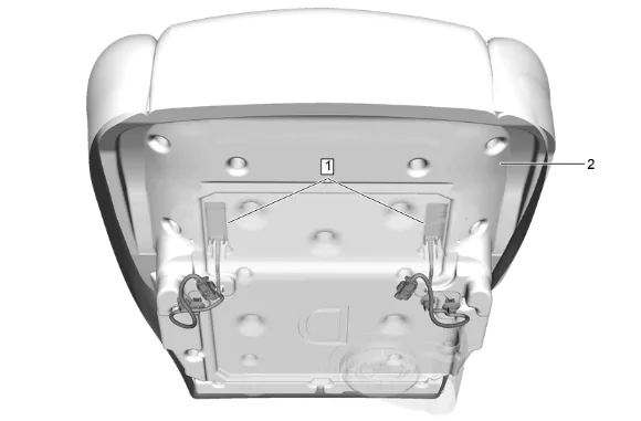 Front Seat Cushion Cover and Pad Removal and Installation — figure 5