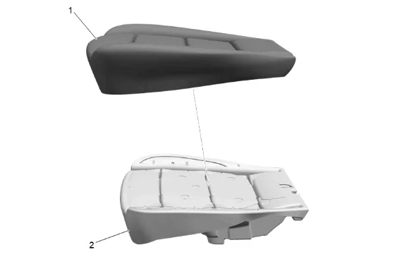 Front Seat Cushion Heater Replacement — figure 2