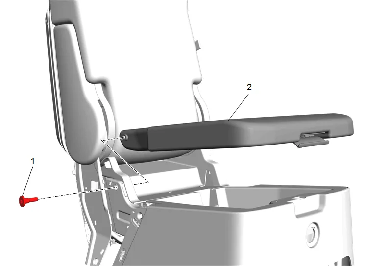 Front Seat Cushion Pad Center Support Replacement — figure 6