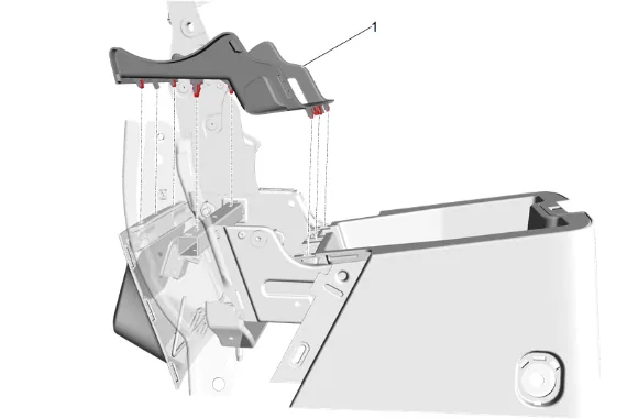 Front Seat Cushion Pad Center Support Replacement — figure 7