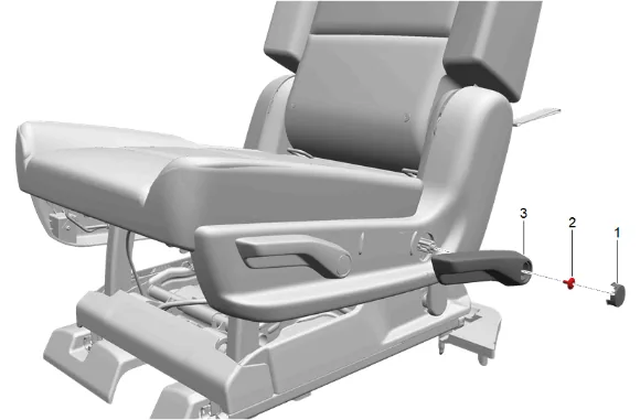 Rear Seat Cushion Cover and Pad Removal and Installation (40 Percent) — figure 2