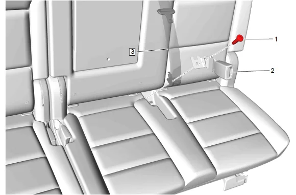 Rear Seat Cushion Cover and Pad Removal and Installation (60 Percent) — figure 5