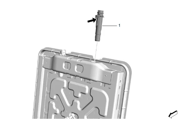Rear Seat Head Restraint Guide Replacement (40 Percent, Bucket) — figure 4