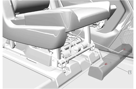 Rear Seat Wiring Harness Replacement (40 Percent, Bucket) — figure 1