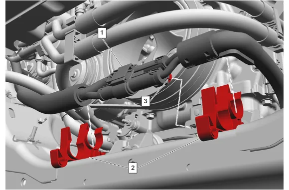 Electric Belt Drive Rack and Pinion Steering Gear Replacement (L84, L87, without RC1) — figure 13