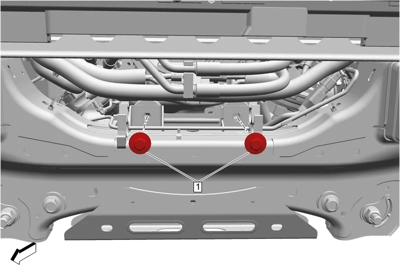 Electric Belt Drive Rack and Pinion Steering Gear Replacement (L84, L87, without RC1) — figure 15