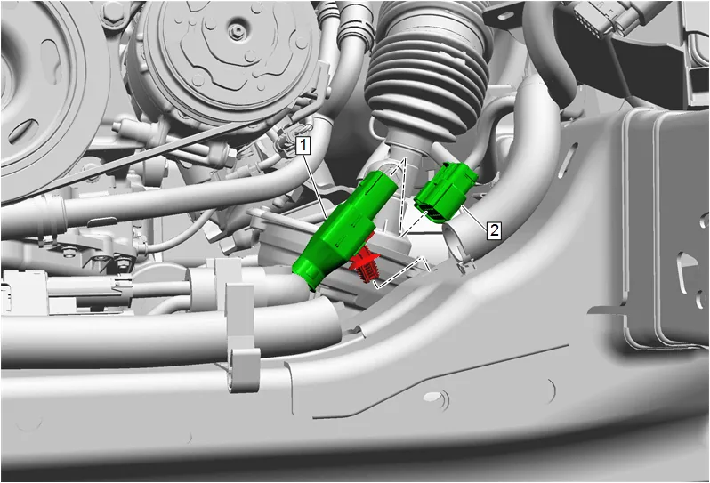 Electric Belt Drive Rack and Pinion Steering Gear Replacement (LM2) — figure 9