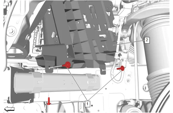 Power Steering Wiring Harness Extension Harness Replacement (Without RC1) — figure 11