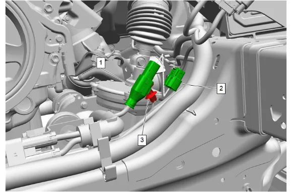 Power Steering Wiring Harness Extension Harness Replacement (Without RC1) — figure 14