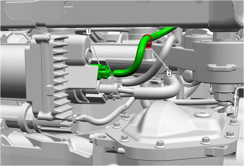 Power Steering Wiring Harness Extension Harness Replacement (Without RC1) — figure 15
