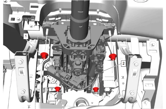 Steering Column Removal and Installation — figure 22