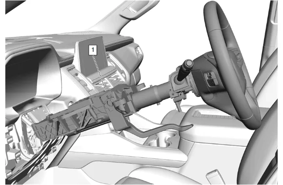 Steering Column Removal and Installation — figure 23