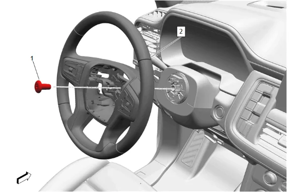 Steering Column Replacement (N33, N37) — figure 10