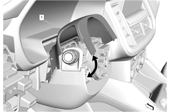 Steering Column Replacement (N33, N37) — figure 11