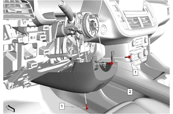 Steering Column Replacement (N33, N37) — figure 13