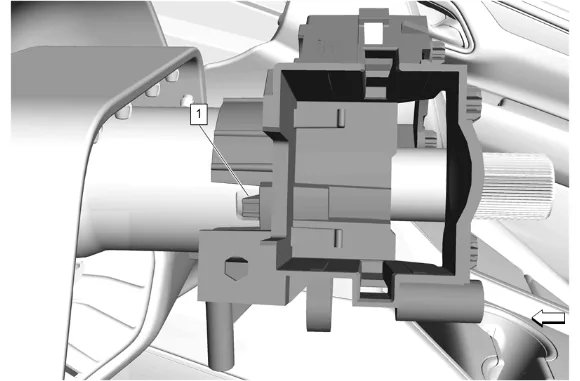 Steering Column Replacement (N33, N37) — figure 18