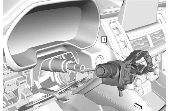 Steering Column Replacement (N33, N37) — figure 20