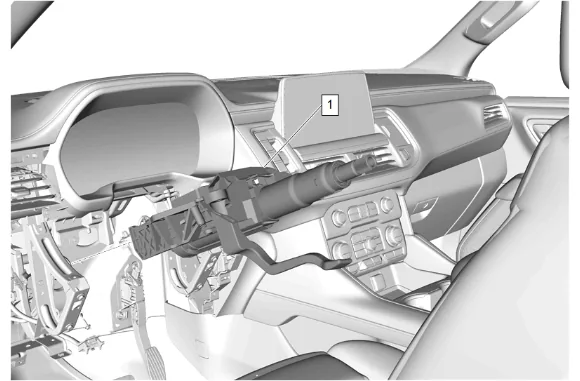 Steering Column Replacement (N33, N37) — figure 28