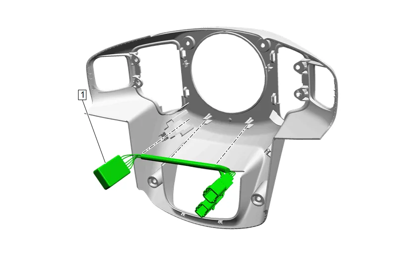 Steering Wheel Shroud Replacement — figure 6