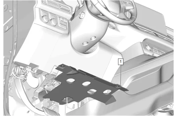 Upper Intermediate Steering Shaft Replacement (L84, L87) — figure 8