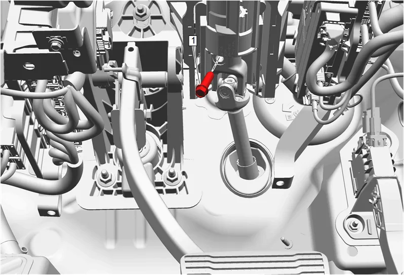 Upper Intermediate Steering Shaft Replacement (L84, L87) — figure 11