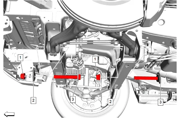 Front Lower Control Arm Replacement (2WD) — figure 12
