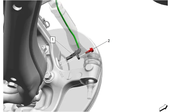 Front Lower Control Arm Replacement (4WD with Z56) — figure 10