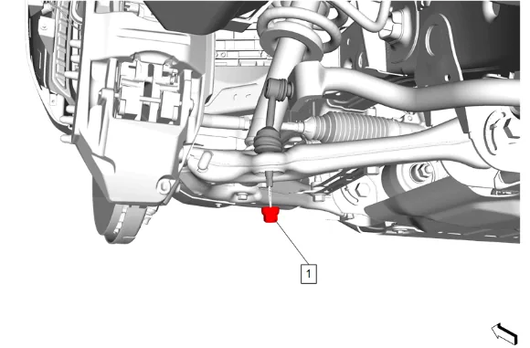 Front Shock Absorber and Spring Removal and Installation - Left Side (ZW7, Z56) — figure 11