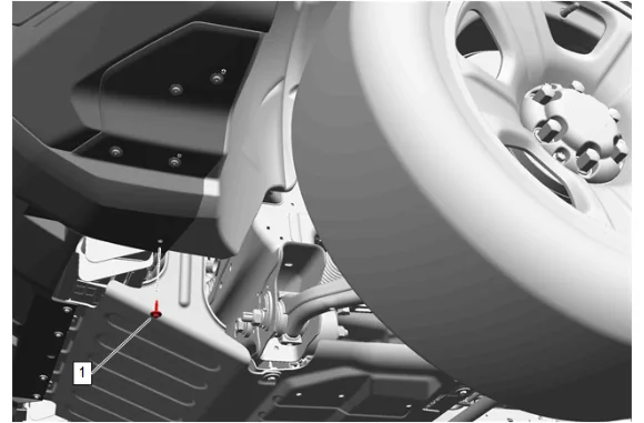 Front Shock Absorber and Spring Removal and Installation - Right Side (ZW7, Z56) — figure 2