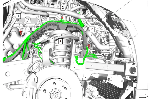 Front Shock Absorber and Spring Removal and Installation - Right Side (ZW7, Z56) — figure 8