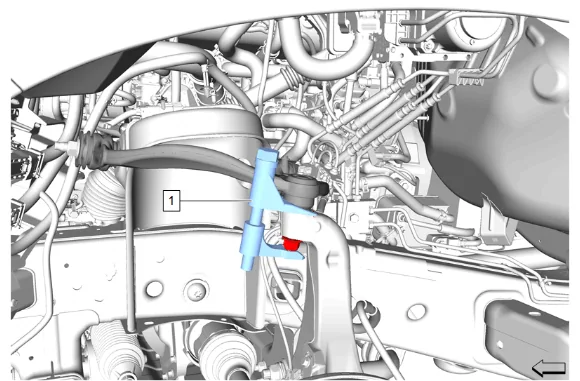 Front Upper Control Arm Replacement - Left Side (F47) — figure 22