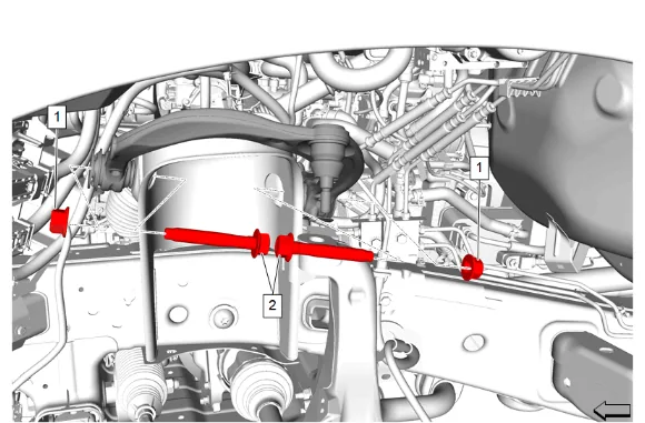 Front Upper Control Arm Replacement - Left Side (F47) — figure 24